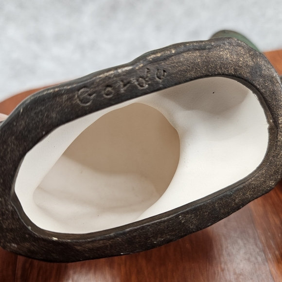 Duck Figurine Ceramic Handmade/Painted 5" & 4" Tall Vintage 1969 Male Female Set - Picture 12 of 13